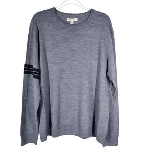 GOODTHREADS 100% MERINO WOOL CREW NECK SWEATER